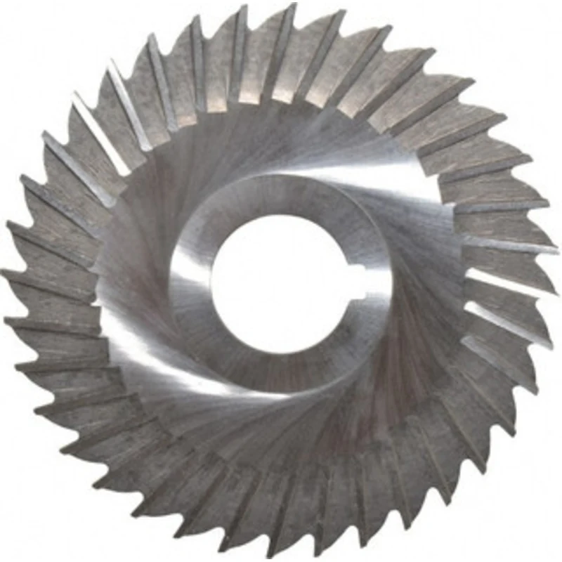 Made in USA 4 Diam x 3/32 Thick Straight Tooth Side Chip Saw 1 Arbor Hole Diam, High Speed Steel, Uncoated, 36 Teeth,...